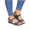 Kvinnors Sandaler Platt Open Toe Casual Platform Vintage Dropshipping Zapatos de Mujer
