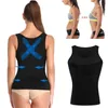 Women Body Shaper Removable Underwear Waist Trainer Bra Cami Tank Top Slimming Vest Corset Shapewear Slim Up Lift Tummy Control