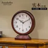 Desk & Table Clocks Solid Wood Clock Ornaments Modern Simple Desktop European Decoration