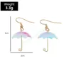 Moda coreana Carino mini ombrellone 3d orecchini pendenti per le donne ragazza moda creativo pendente appendere gioielli accessori