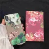 Capas de telefone de moda de uma peça para iPhone 15pro 15 15promax 14 14pro 13promax 13 12 12promax 11 capa de couro PU flor shell Samsung Galaxy S23 S22ultra s21plus s20fe