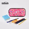 Dispalang Design Children Pencil Pen Case Crazy Horse Pattern Pouch For School Boys Girls Stationery Storage Cosmetic Bags & Cases