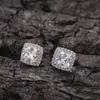 Oorbel UWIN vierkante zirkonia roze oorbellen vrouwen bling micro verharde kubieke zirkoon mode-sieraden cadeau