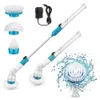 Cordless Scrubber Electric Spin Scrubber with 3 Replaceable Cleaning Brush Head for Mother Easily Household Cleaning Part 2103295336296