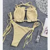 Kvinnors badkläder bikinis 2021 mujer tjej baddräkt baddräkt kvinnor Biquini brasileiro maillot de bain femme monokini tankini