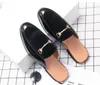 Klassieke designer sandalen Italiaanse halfschoenen voor mannen slippers echte lederen loafers mans mocassins niet-slip zomer rijden casual schoen