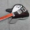 CKEN - Guitarra Eléctrica de Alta Calidad، Guitarra Eléctrica de Tamaño Corta Pintada de Negro، Entrega Gratuita