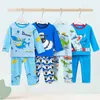 Susuray осень Pajamas для детей младенца unicorn наборы с длинным рукавом детей спать хлопчатобумажные девушки пижама спальная одежда малыша 21130
