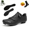 Road Fietsen Schoenen Mannen MTB Mountainbike Sneakers Outdoor Black Sports Ultralight Zapatillas Ciclismo Zelfsluitende Fiets Schoenen