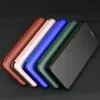 Włókno węglowe dla OnePlus 7 8 Pro 5T 6T 7T 8T 9R NORD N10 N100 Case Książka magnetyczna Karta Stojakowa Karta Skórzana Osłona OnePlus 9 Pro Pokrywa