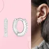 Charme 925 Sterling Silver Hoop Earrings For Women Match MOTS ORIGINAL MORTS BOURNES BIELLRES 2202094041537