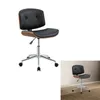 Acme Camila Office Chair في Black Pu Walnut 92418 Furnitea20