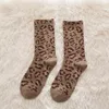 Home Stockings items Boutique Blank Leopard Socks Multi Colors XMAS Holiday Stocks Family Stockings DOM1061936