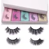 10-18mm 3D Lashes Fuax Mink Eyelashes Multilayer Natural Curl Fluffy False Eyelash Soft Cruelty Free Lashes Full Strips Fake Eye Lash Extension Makeup Tool