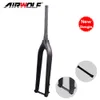 Airwolf 29er Full Carbon Fiber MTB Cyklar Fork Mountain Bike Front Forks Tapered 1-1 / 8 till 1-1 / 2 "100 * 15mm Skivbromscykel Tillbehör Delar