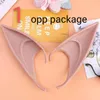 Halloween Cosplay Ears Alto Simulação Soft Havilless Falso Orelhas Props Fadas Angel Dress Up Cosplay Gancho Decor