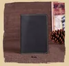 Unisex Genuine Vintage Cow Leather Passport cover Holder Travel Wallets