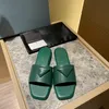 2022 Designer women sandals flats slipper leather hight sandal Sexy ladies summer slippers top quality with box size 35-42