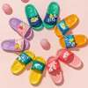 Pantofole per bambini all'ingrosso per ragazzi ragazze simpatico cartone animato morbido PVC da interno casa da bagno per bambini scivoli scarpe estive arrivi 210713