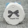 New100 sztuk Dziękujemy Kraft Paper Label Tagi Handmade DIY Cookies Wedding Birthday Party Favors Tag ZZD13082