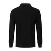 2023SS Big color horse long sleeve lapel men's shirt youth T-shirt casual pure cotton sports business loose 9933#