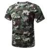 E-BAIHUI Camouflage T-shirt Hommes En Plein Air Respirant Armée Tactique Combat Unisexe T-shirt à manches courtes Militaire Sec Casual Adolescent Mode Imprimer T-shirts 100 Coton T-shirt