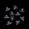 500pcs/lot Silicone Earring Backs Clear Rubber Earrings Back Earring Safety Back Stopper Clutch Ear Locking with Pad Wholesale Price