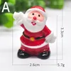 2021 Miniature Painted Christmas Decorations Snowman Christmas-tree Scene Ornaments Gift Cake Plug-in Home Decoration Free Delivery