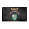 Drapeau du 1er bataillon du 75e régiment de Rangers, couleurs vives, résistant à la décoloration, bannière de décoration à double couture, 90x150cm, impression numérique, vente en gros