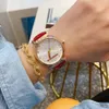 패션 브랜드 시계 여성 소녀 크리스탈 스타일 금속 강철 밴드 쿼츠 손목 시계 L40