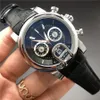 공장 men039S 자동 석영 시계 로즈 스트랩 브라운 골드 시계 스테인레스 스틸 방수 Montre de Luxe Men039S Watches9654410