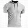 2023 Fitnessanzug Sports Top Schnell trocknendes Herren-T-Shirt 74123sada 65456465465465