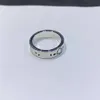 Ring for Man Women Unisex Rings Fashion Ghost Designer Jewelry Sliver Color