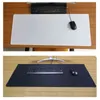 Sublimatie Blanks Mousepad Zwart Grote Muismat Art Gamer Matten Pc Custom Desk Pad Protector Rubber Pads Tafel Mat voor Computer G220304