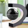 Magnetische Levitation Floating Globe LED Weltkarte Neuheit Nachtlicht Elektronische Antigravity Ball Lampe für Büro Home Dekoration 210727