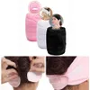 Cosméticos Wrap Turbante Rosto Lavagem Ajustável Yoga Mulheres Facial Toalhas De Banho De Cabelo De Maquiagem Headbands Spa Salon Acessórios 10 Cores