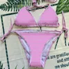Tam Mektup 20 Stilleri Kadın Mayolar Bikini Seti Renkli Yaz Zaman Plaj Mayo Rüzgar Mayo Yüksek Kalite