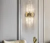 Creative Design Modern Sconce Lighting Lampor Vardagsrum Dekoration Kristall Rod Vägglampa Farmaturer Lyxig säng Led