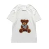 Designer masculina Mulheres Mulheres Manga curta Hip Hop Style Qualidade Urso Tamanho S-xxl