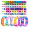 DHL Levering Fidget Speelgoed Voor Kinderen Duwen Bubble Dimpel Armband Decompressie Speelgoed Volwassenen Anti Stress Reliever Sensory Toy Kids Gift M0110