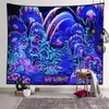 Tapestries Mushroom Tapestry Hippie Colorful Art Tapiz Wall Hanging 3D Print Trippy Room Decoration 150*130cm/200*150cm