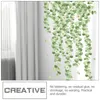 Wall Stickers 2Sheets Of Creative Wallpaper Living Room Background Green Plant Decor