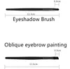 7 pennelli per trucco occhi Set di pennelli essenziali per ombretto rosa per occhi, per sfumare pieghe, shader, dettagli, pennelli per ciglia, kit di pennelli per trucco
