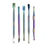 Wax Dabber Tool Kit Set Tank Roestvrijstalen Dab Gereedschap Tas met Siliconen Box Pot Roken Accessoire voor Droge Kruid Tabak Water Bong