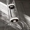İtalya tasarımcı cam kolye lambaları modern yatak odası / oturma odası led kolye lamba sanat dekor asılı ışıklar süspansiyon