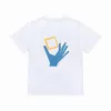 Yaz Erkek Kadın Tasarımcıları Tişörtler Gevşek Tees Moda Marka Üstleri Adam Sıradan Çift Lüks Giyim Sokak Şortları Kol Giysileri Tshirts 2024