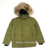 Réel Coyote Fourrure Top Qualité Hiver Hommes Femmes Canadienne Wyndhams Parka Goose Down Veste Chaud Outwear Manteau Coupe-Vent Épais Bomber 211206