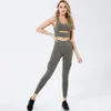 Vêtements de sport pour femmes taille extra grande mélodie poche leggings femmes fitness et soutien-gorge soutien-gorge de sport évider sans couture respirant yoga costume été