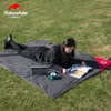 Couverture de pique-nique imperméable ultralégère à empreinte de poche, tapis de sol de Camping, bâche de tente d'extérieur multifonctionnelle 220216