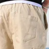 VARSANOL COTTAL CARGO SHORTS男性ソリッドカジュアルビッグポケットショーツマスカリノランニングスポーツパンツ男性パンティーサマーブラックウッズ210601